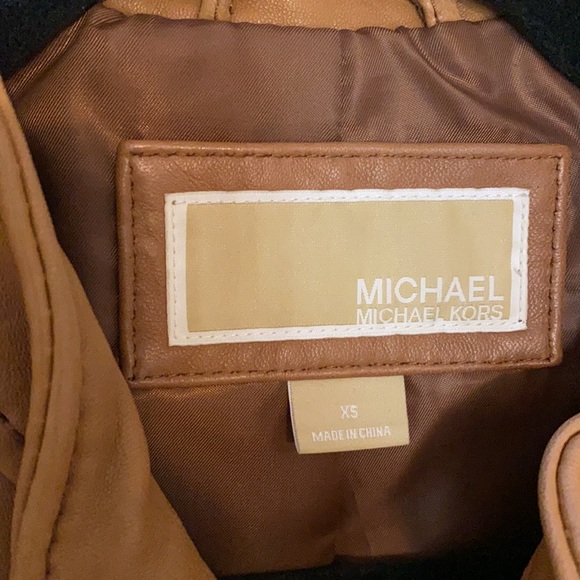 Michael Kors Leather Jacket - Picture 3 of 5